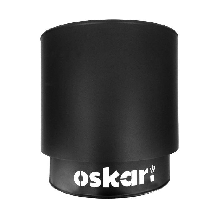 Edelstahl Feuerschale mit Standfuß