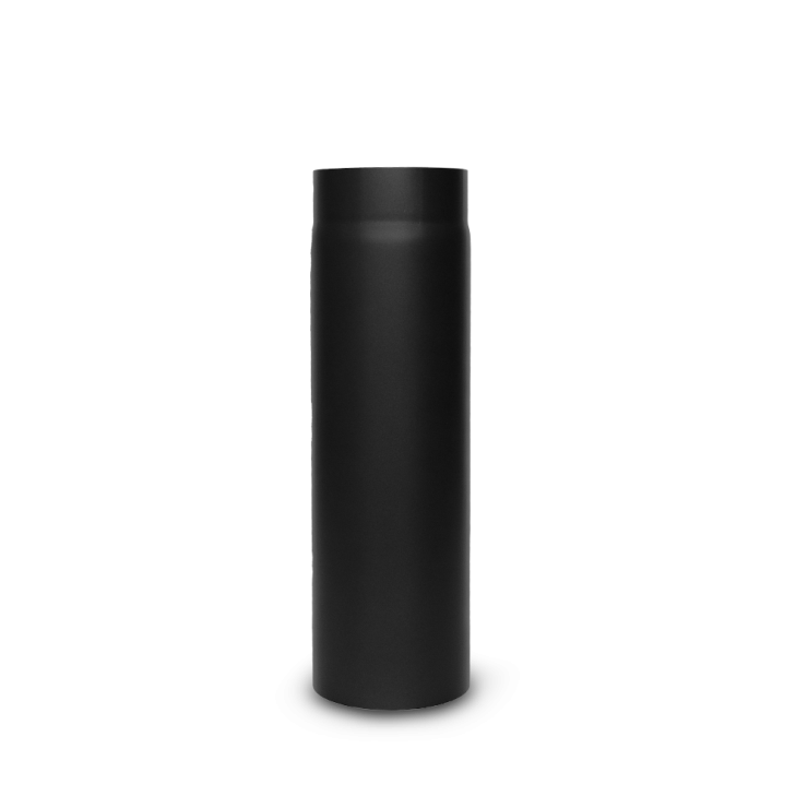 Rauchrohr-Längenelement aus Stahl-130 mm-500 mm